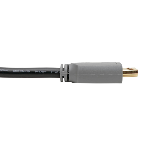 Tripp Lite P568-01M-2A 4K HDMI Cable (M/M) - 4K 60 Hz, HDR, 4:4:4, Gripping Connectors, Black, 1 m