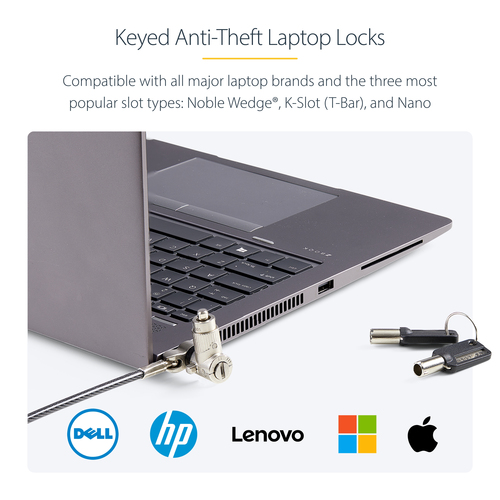 UNIVMK25-LAPTOP-LOCK - Cables & Adaptors by StarTech.com