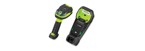 Zebra LI3678 Handheld bar code reader 1D Green