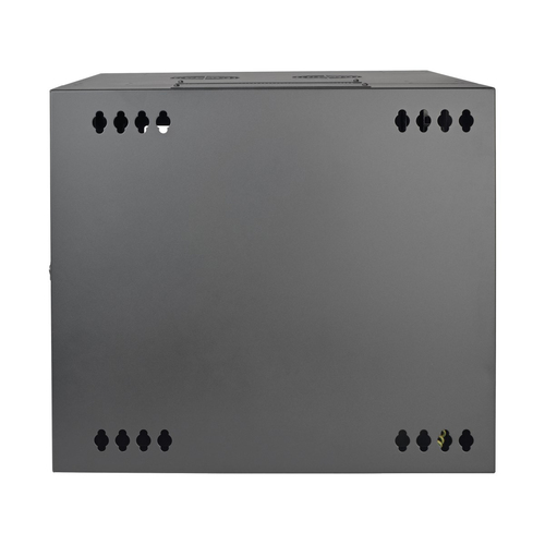 Tripp Lite SRW10USG SmartRack 10U Low-Profile Switch-Depth Wall-Mount Small Rack Enclosure, Clear Acrylic Window, Hinged Back