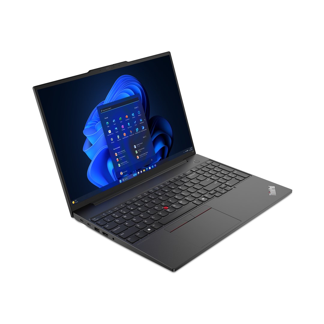 Lenovo ThinkPad E16 Gen 2 (Intel) Intel Core Ultra 5 125U Laptop 40.6 cm (16") WUXGA 16 GB DDR5-SDRAM 512 GB SSD Wi-Fi 6E (802.11ax) Windows 11 Pro English Black
