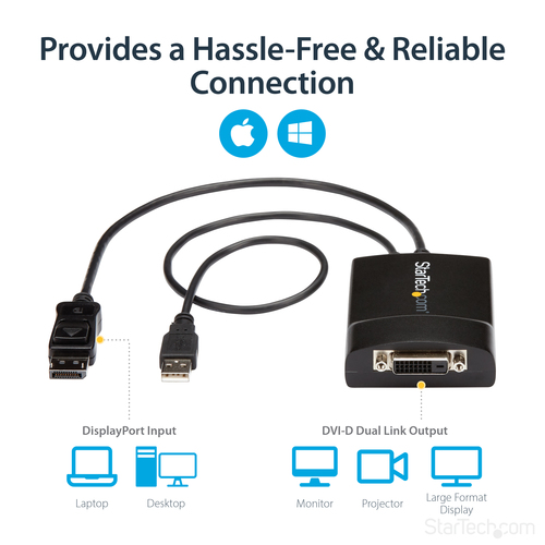 DP2DVID2 - Cables & Adaptors by StarTech.com