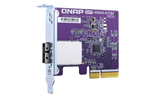QNAP QXP-400ES-A1164 interface cards/adapter Internal Mini-SAS