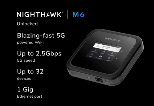 NETGEAR Nighthawk M6 Cellular network router