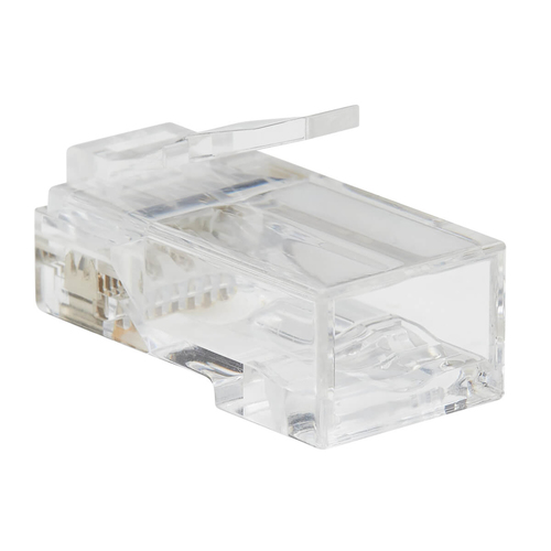 Tripp Lite N232-050-UTP Cat6 RJ45 Pass-Through UTP Modular Plug, 50 Pack