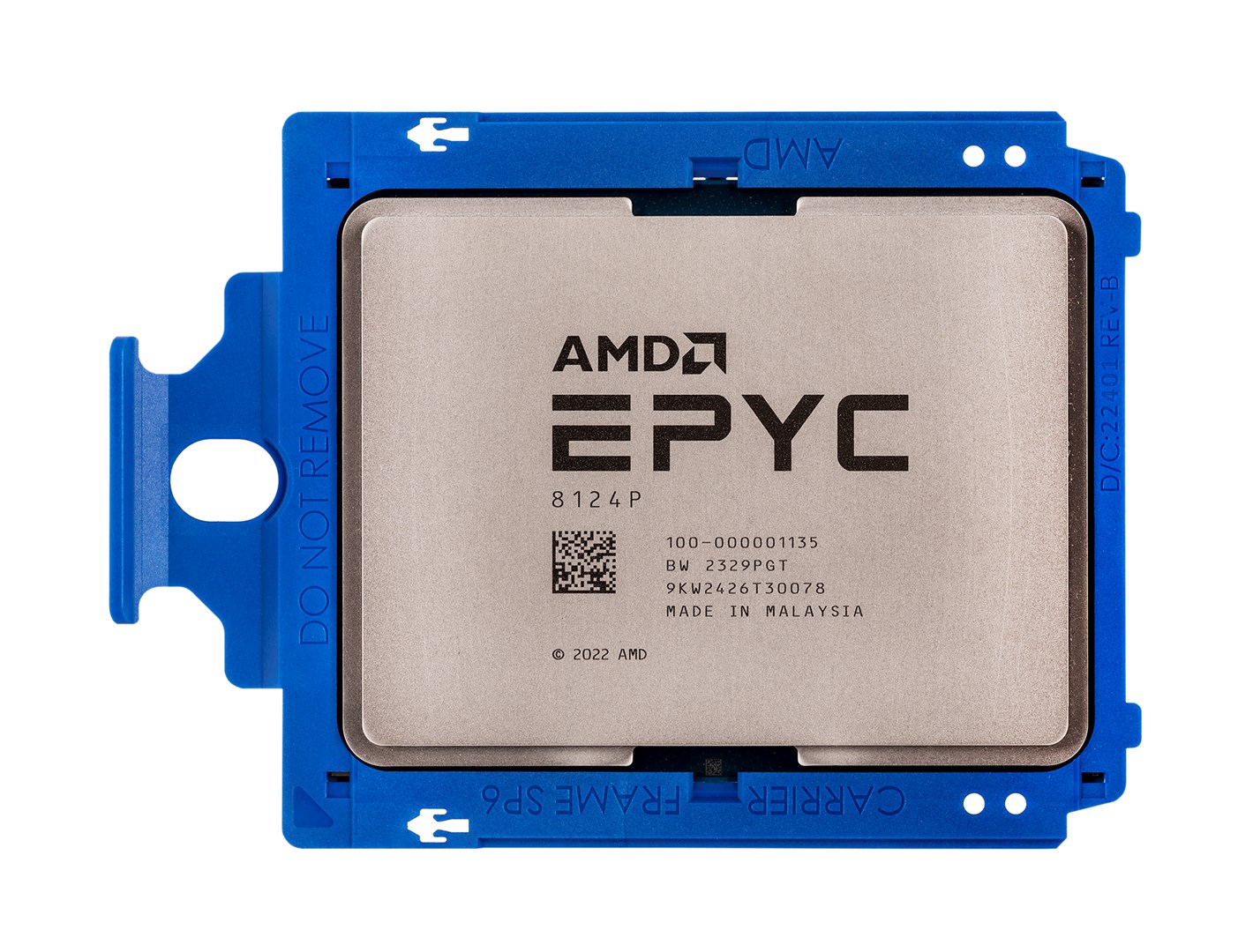 AMD EPYC 8124P processor 2.45 GHz 64 MB L3 Tray