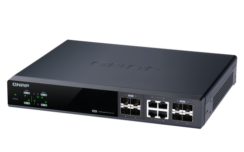 QNAP QSW-M804-4C network switch Managed 10G Ethernet (100/1000/10000) Black