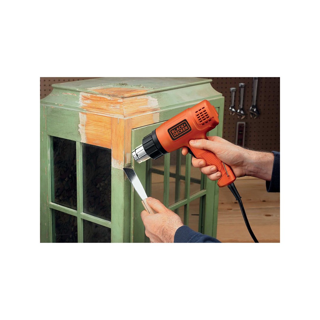 Black & Decker KX1650-QS heat gun 740 l/min 600 °C 1750 W Black  Orange