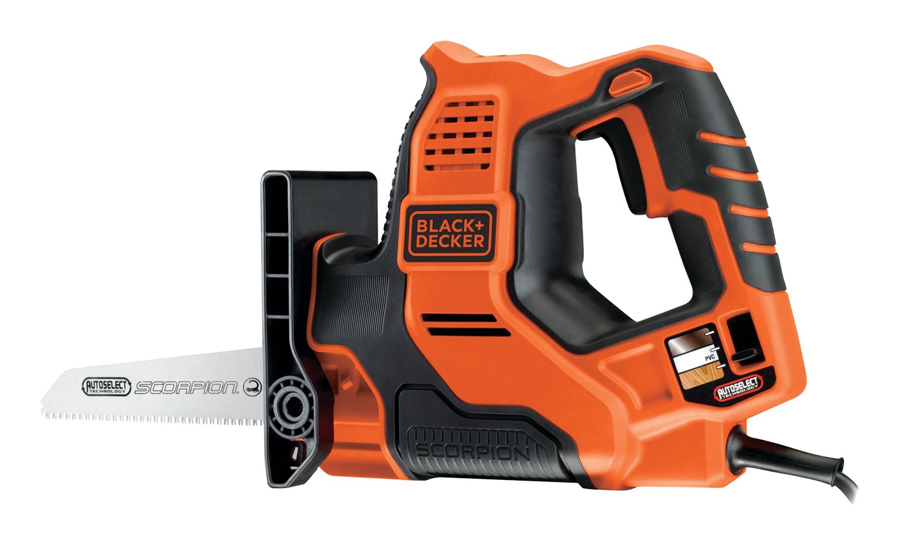 Black & Decker RS890K-QS reciprocating saw 2700 spm 500 W Black  Orange
