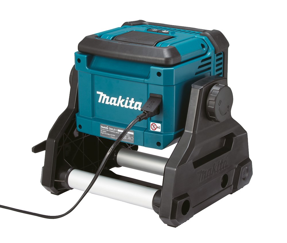 MAKITA LAMP 18V/14 4V DML811 LED 1800lx/3000lm +AC POWER