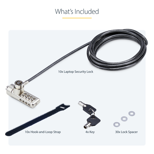 DUALKA10-LAPTOP-LOCK - Computer Systems by StarTech.com