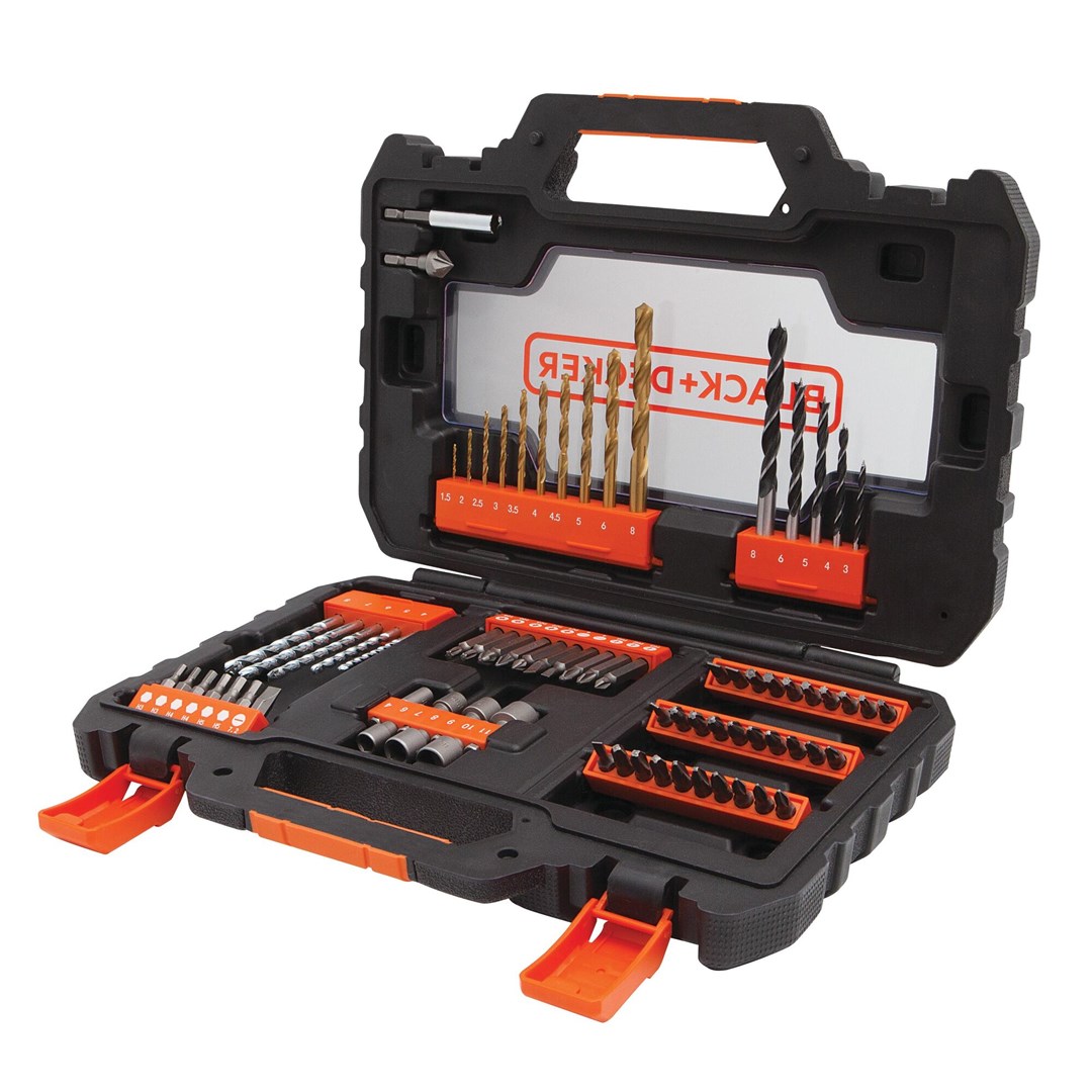76 pcs. Set: Titanium drill bits for metal 1.5-8 mm masonry