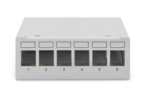 Digitus Desktop Modular Blank Patch Panel, shielded, 6-port