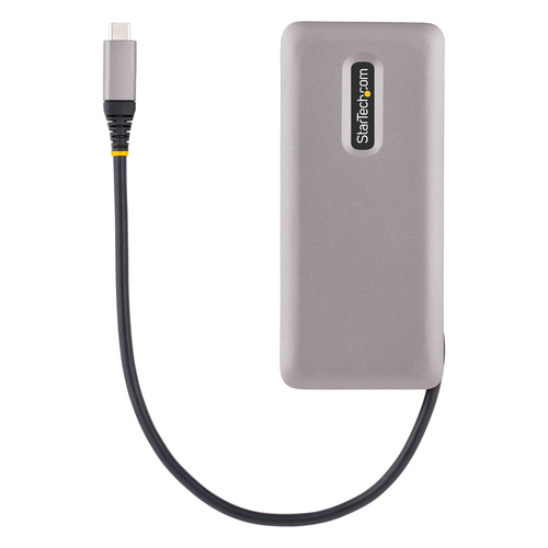 StarTech.com 4-Port USB-C Hub, 4x USB-C Ports, USB 3.2 Gen 2 (10Gbps) - Portable USB C Hub with 100W Power Delivery Pass-Through - USB Type C Hub w/ 12.6in/32cm Wrap-Around Cable