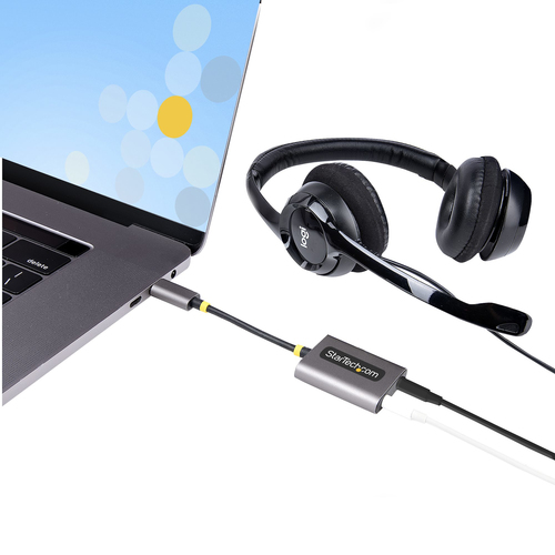 USBC-AUDIO-SPLITTER - Cables & Adaptors by StarTech.com