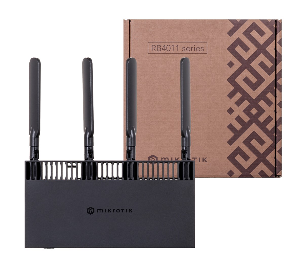 Mikrotik RB4011iGS+5HacQ2HnD-IN wireless router Gigabit Ethernet Dual-band (2.4 GHz / 5 GHz) Black