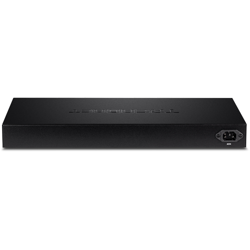 Trendnet TPE-1620WSF network switch Managed L2/L3 Gigabit Ethernet (10/100/1000) Power over Ethernet (PoE) 1U Black
