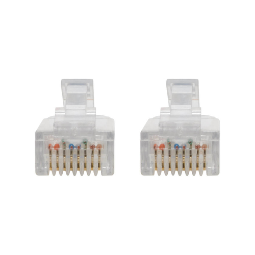 Tripp Lite N201-S6N-BL Cat6 Gigabit Snagless Slim UTP Ethernet Cable (RJ45 M/M), PoE, Blue, 6-in. (15.24 cm)