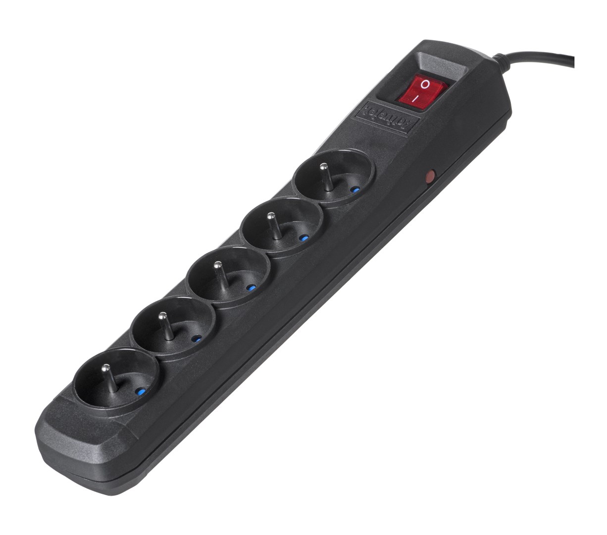 Activejet black power strip with cord ACJ COMBO 5G 1 5M/BEZP.AUTO/CZ