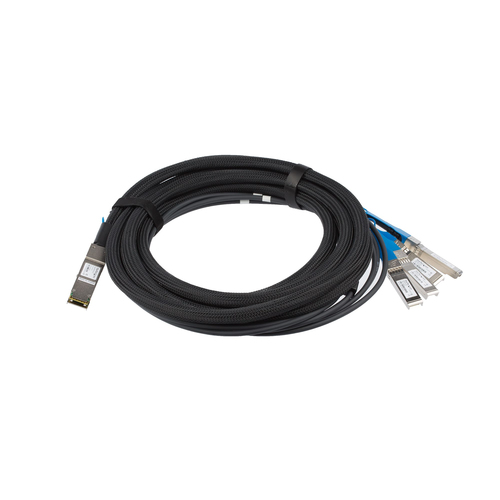 StarTech.com Cisco QSFP-4SFP10G-CU5M Compatible 5m 40G QSFP+ to 4x SFP+ Direct Attach Breakout Cable Twinax - 40GbE QSFP+ Copper DAC - Low Power Passive Transceiver Module DAC - Cisco Firepower, C9300, C3850