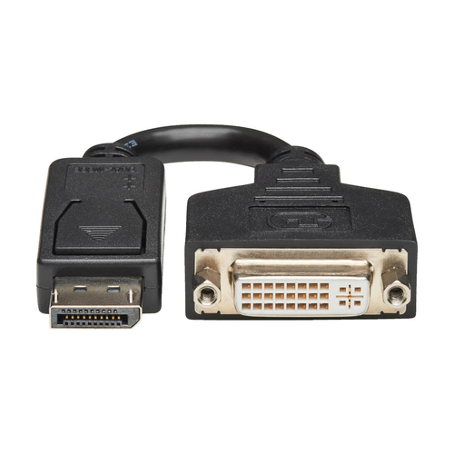 Tripp Lite P134-000 DisplayPort to DVI-I Adapter Cable (M/F), 6 in. (15.2 cm)