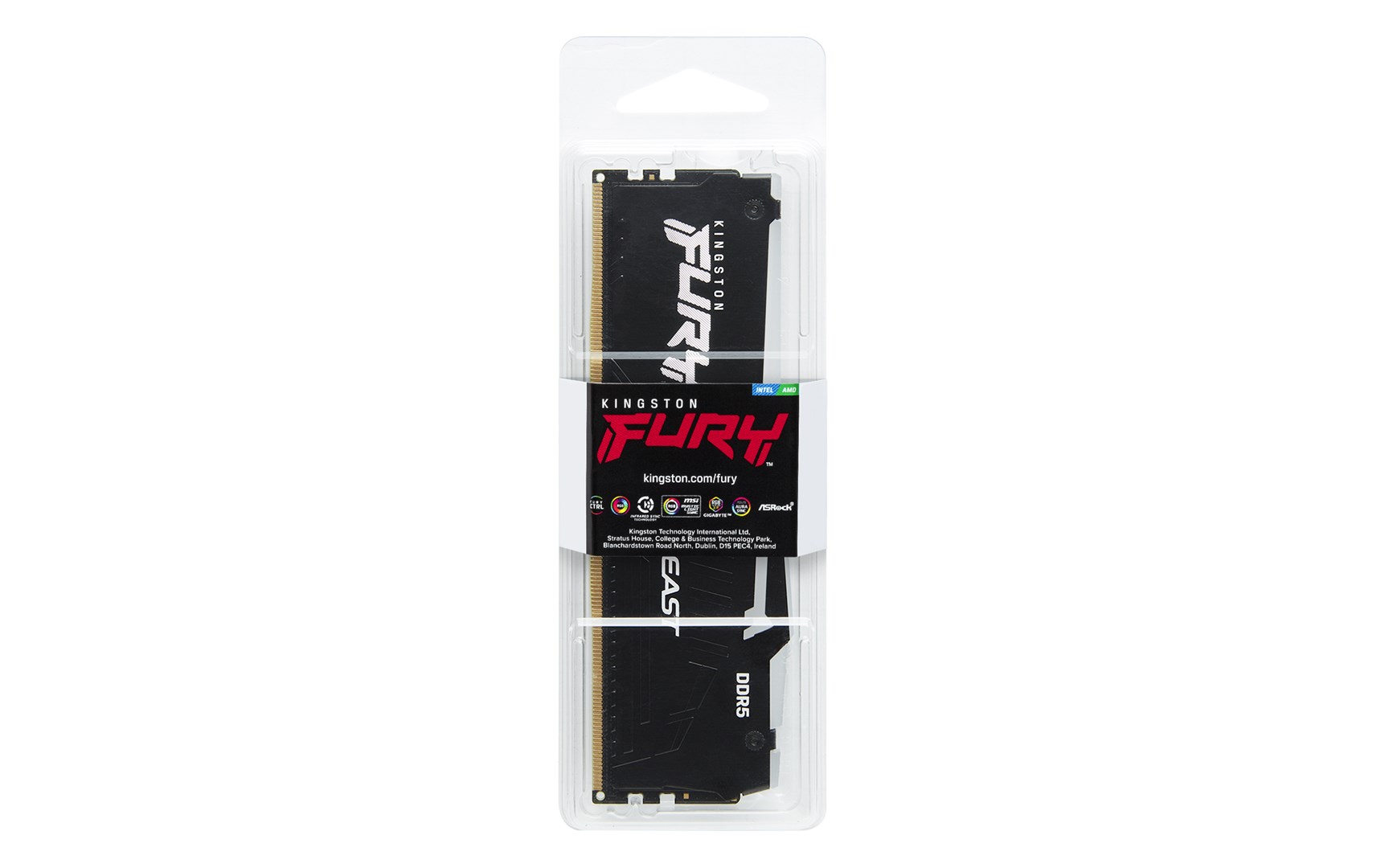 Kingston Technology FURY Beast 32GB 5200MT/s DDR5 CL36 DIMM RGB EXPO