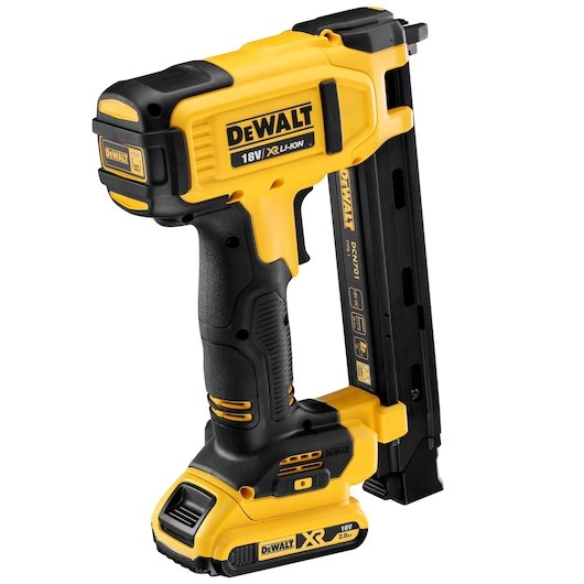 DEWALT Stapler 18V model DCN701D2 with 2x2.0Ah batteries