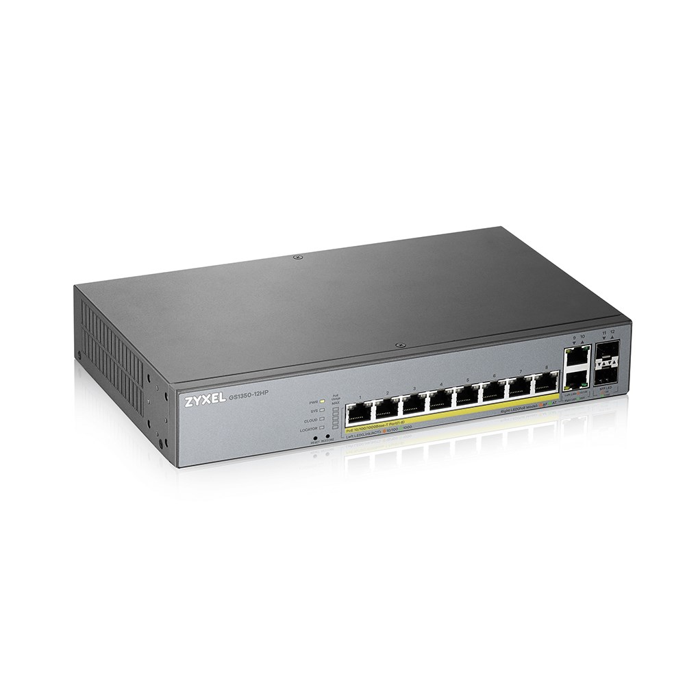 Zyxel GS1350-12HP-EU...