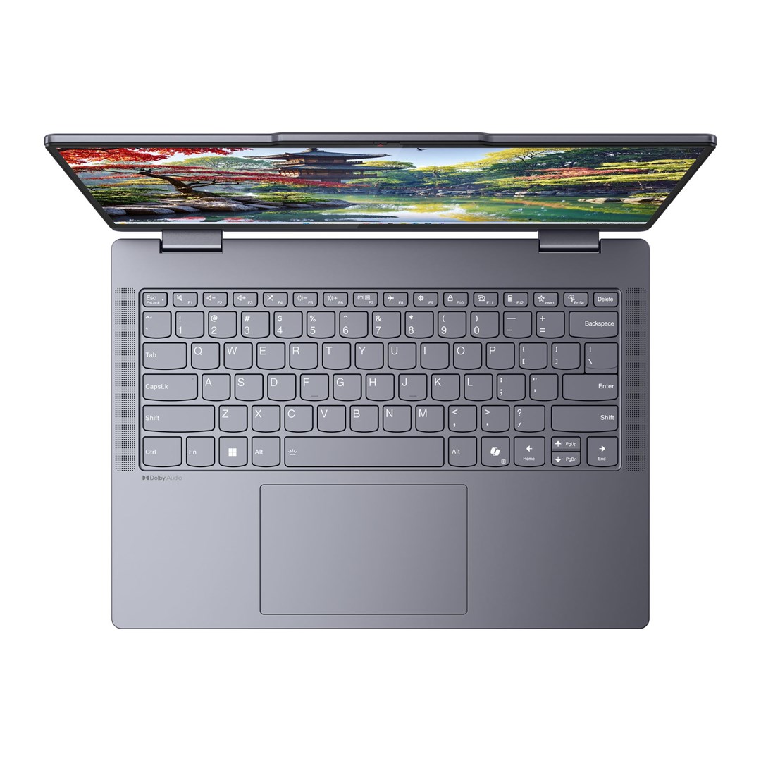Lenovo IdeaPad 5 2-in-1 14IRH9 i5-13420H 14" WUXGA OLED 400nits Glossy 60Hz Touch 16GB LPDDR5x-5200 SSD512 57Wh Intel UHD Graphics Win11 Luna Grey