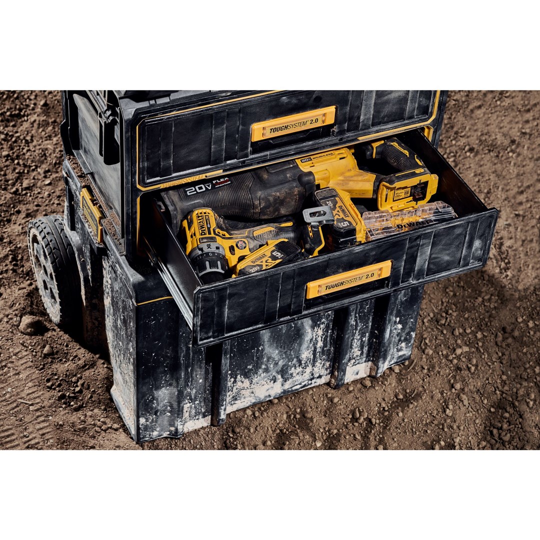 DEWALT TOUGH SYSTEM2.0 BOX WITH 2 DWST83529-1 DRAWERS