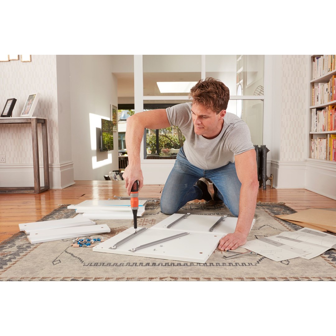 Black & Decker BCF603C-QW power screwdriver/impact driver 180 RPM Black  Orange