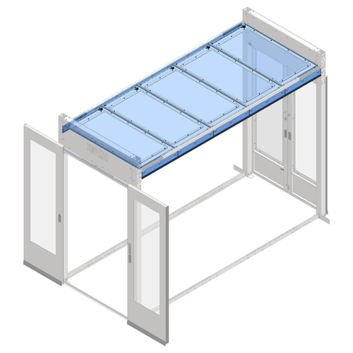 Tripp Lite Roof Panel Kit for Hot / Cold Aisle Containment System - Wide 750 mm Racks