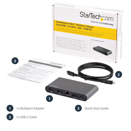 DK30C2HAGPD - Cables & Adaptors by StarTech.com