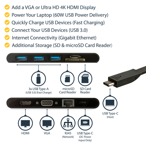 DKT30CHVSCPD - Cables & Adaptors by StarTech.com