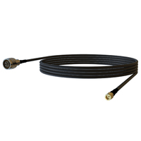 5m HDF-195 Low Loss cable N(m) to SMA(m)