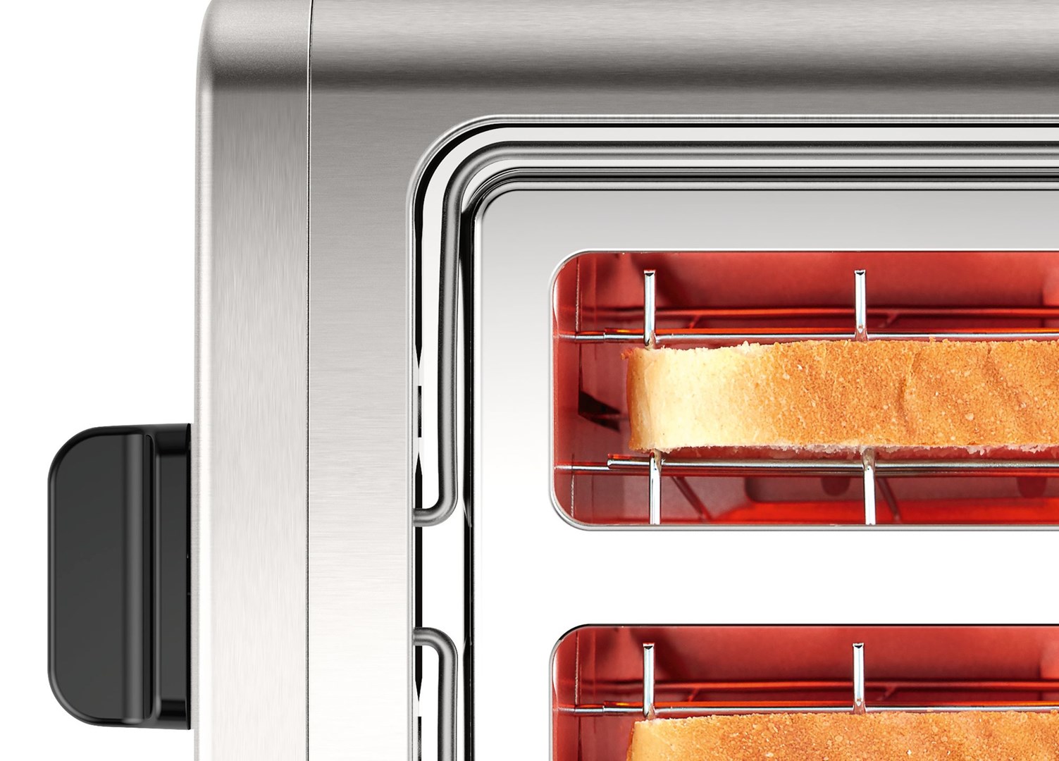 Bosch TAT3P420 toaster 2 slice(s) 970 W Stainless steel