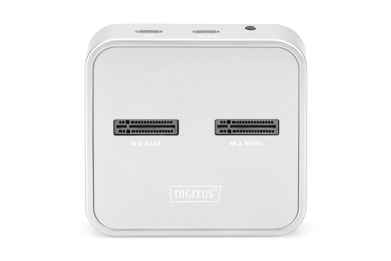 Digitus M.2 NVMe + M.2 SATA SSD Docking Station with SD Express Card Reader, USB-C™
