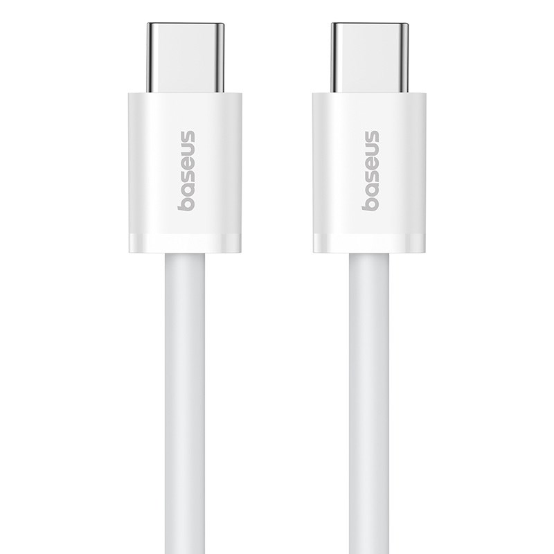 Baseus Superior USB C to USB C data cable 1 m 30 W White