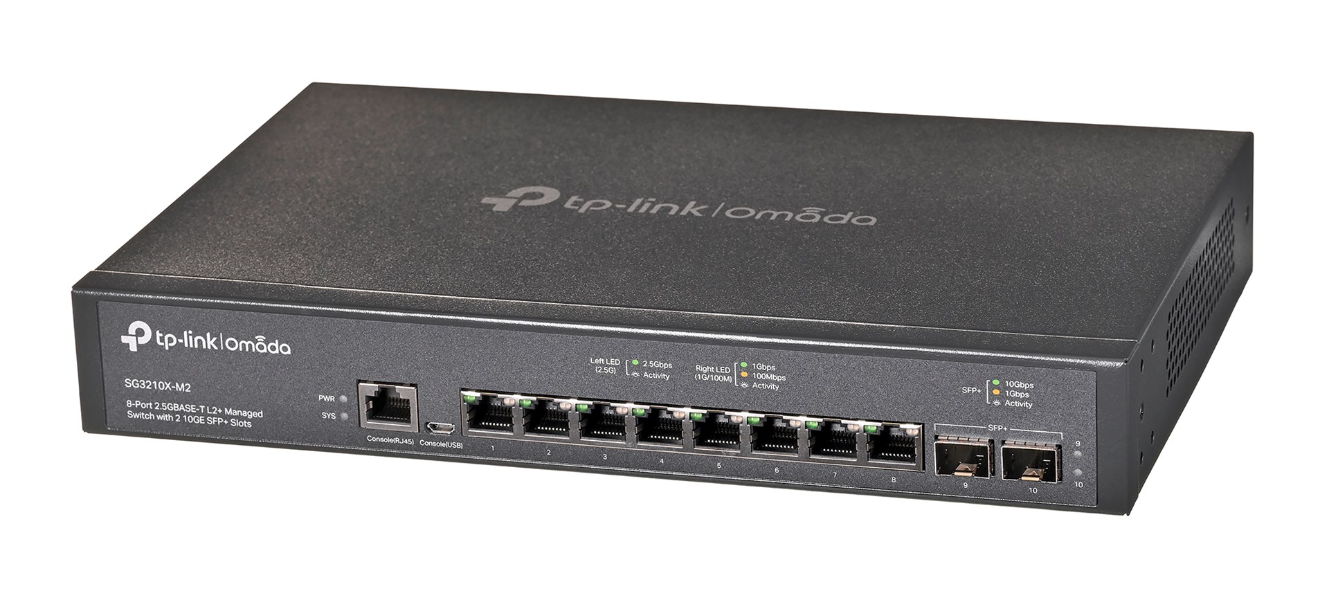 TP-Link Omada 8-Port 2.5G L2+ Managed Switch
