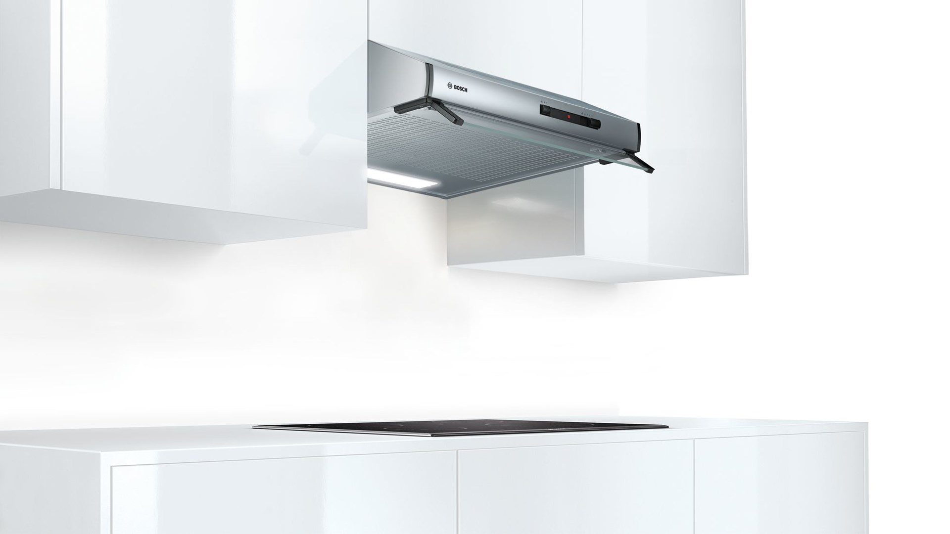 Bosch Serie 2 DUL62FA51 cooker hood Wall-mounted Stainless steel D 250 m³/h