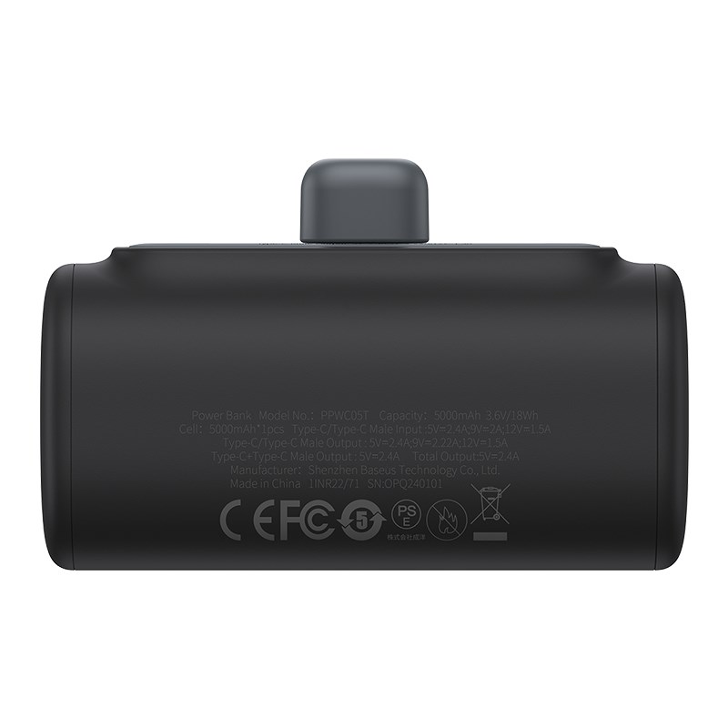 Baseus Compact 5000 mAh Black