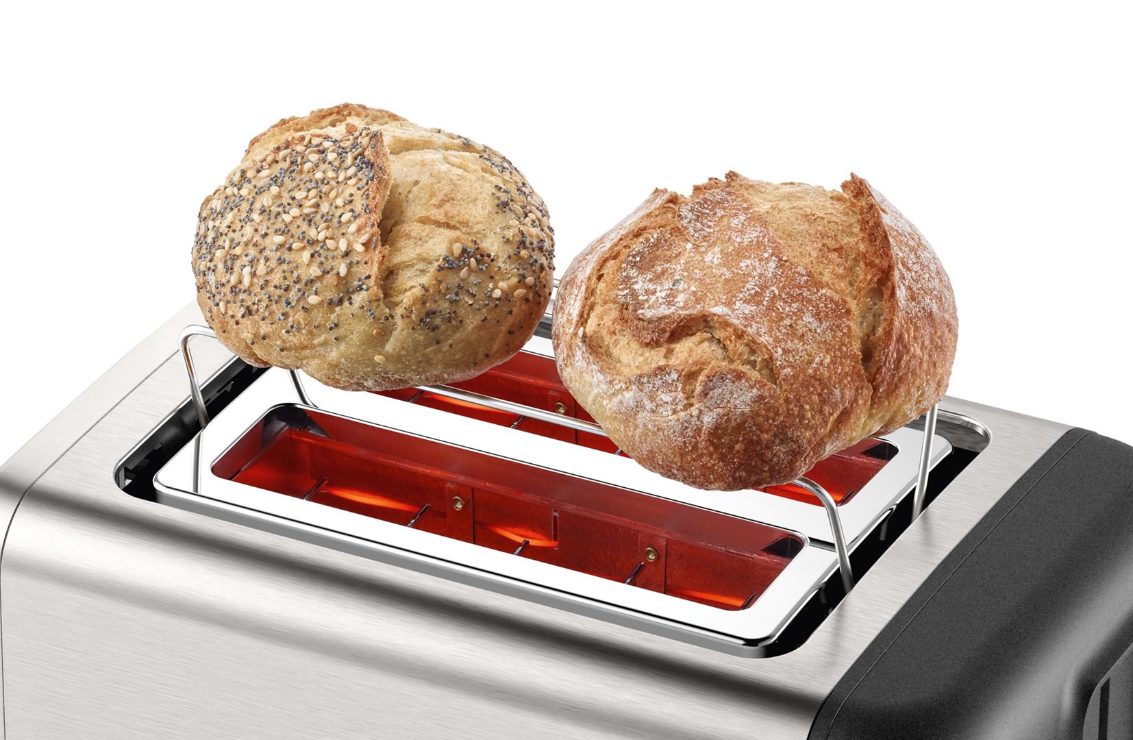 Bosch TAT3P420 toaster 2 slice(s) 970 W Stainless steel