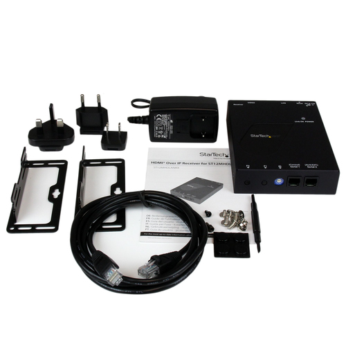 StarTech.com HDMI Video Over IP Gigabit LAN Ethernet Receiver for ST12MHDLAN - 1080p