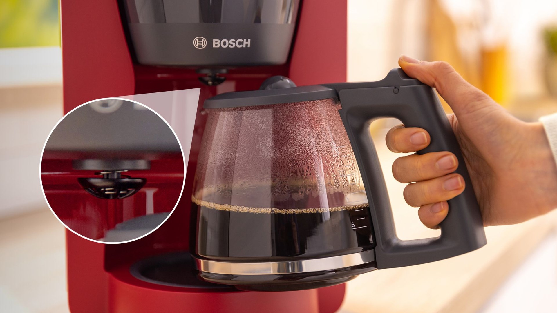 Bosch TKA3M134 coffee maker Manual Drip coffee maker 1.4 L