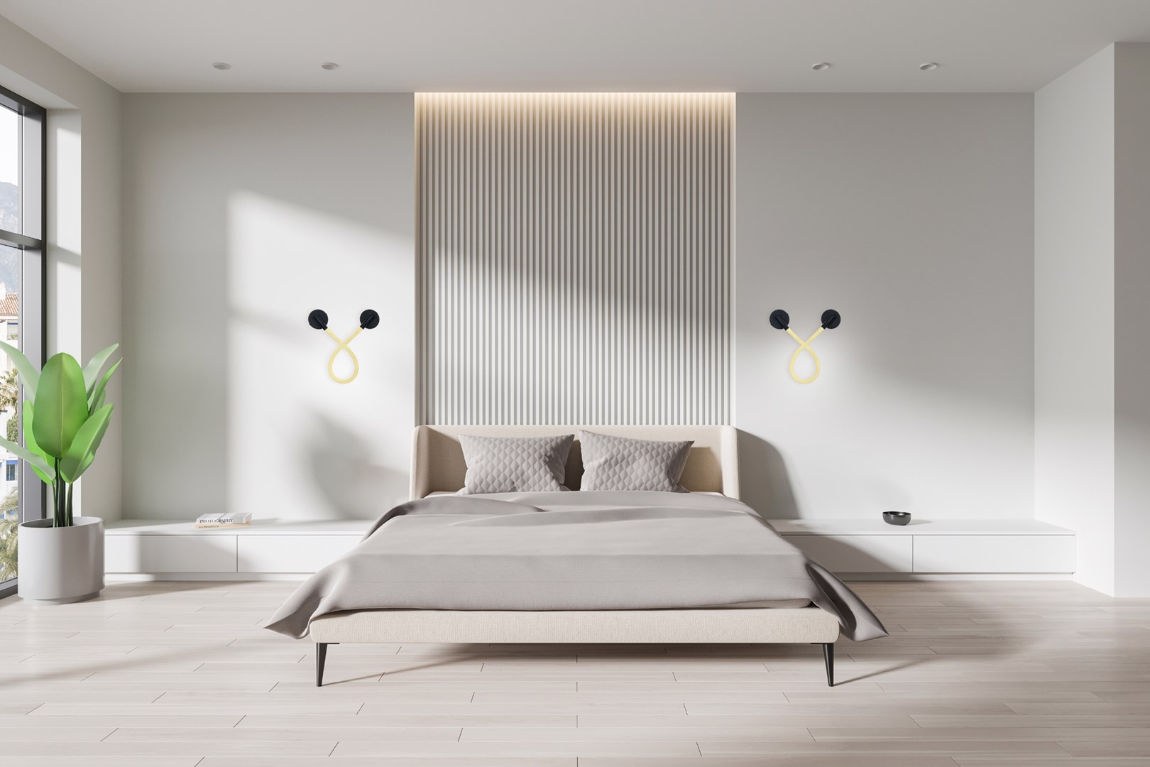 Activejet LED wall lamp AJE-LIVIO WW