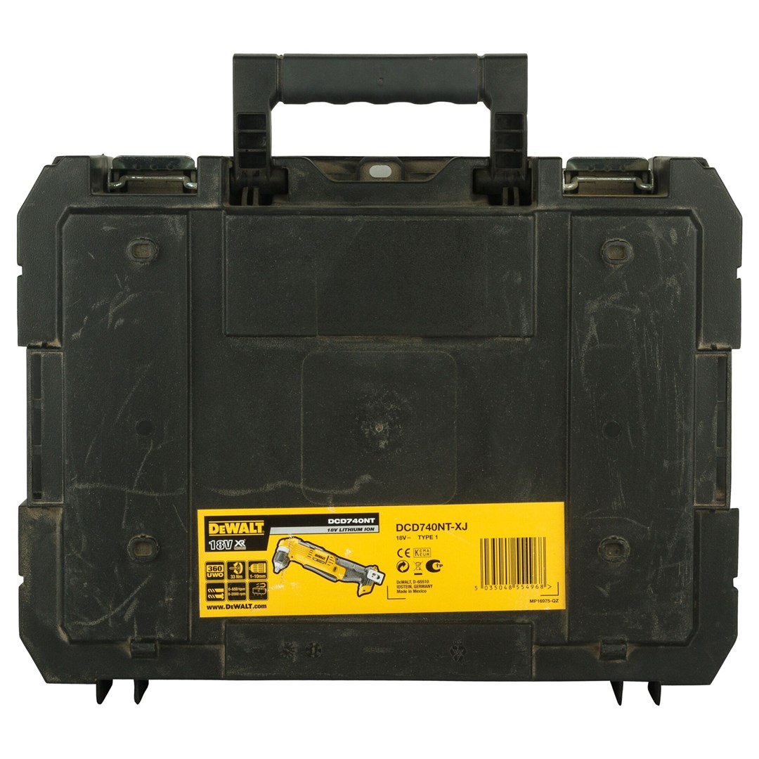 DeWALT DCD740NT-XJ drill 2000 RPM Keyless 1.3 kg Black  Yellow