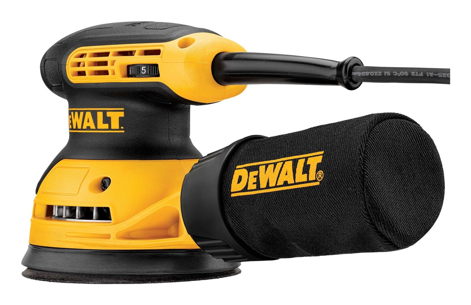 DeWALT DWE6423-QS portable sander Orbital sander 12000 OPM Black  Yellow 280 W