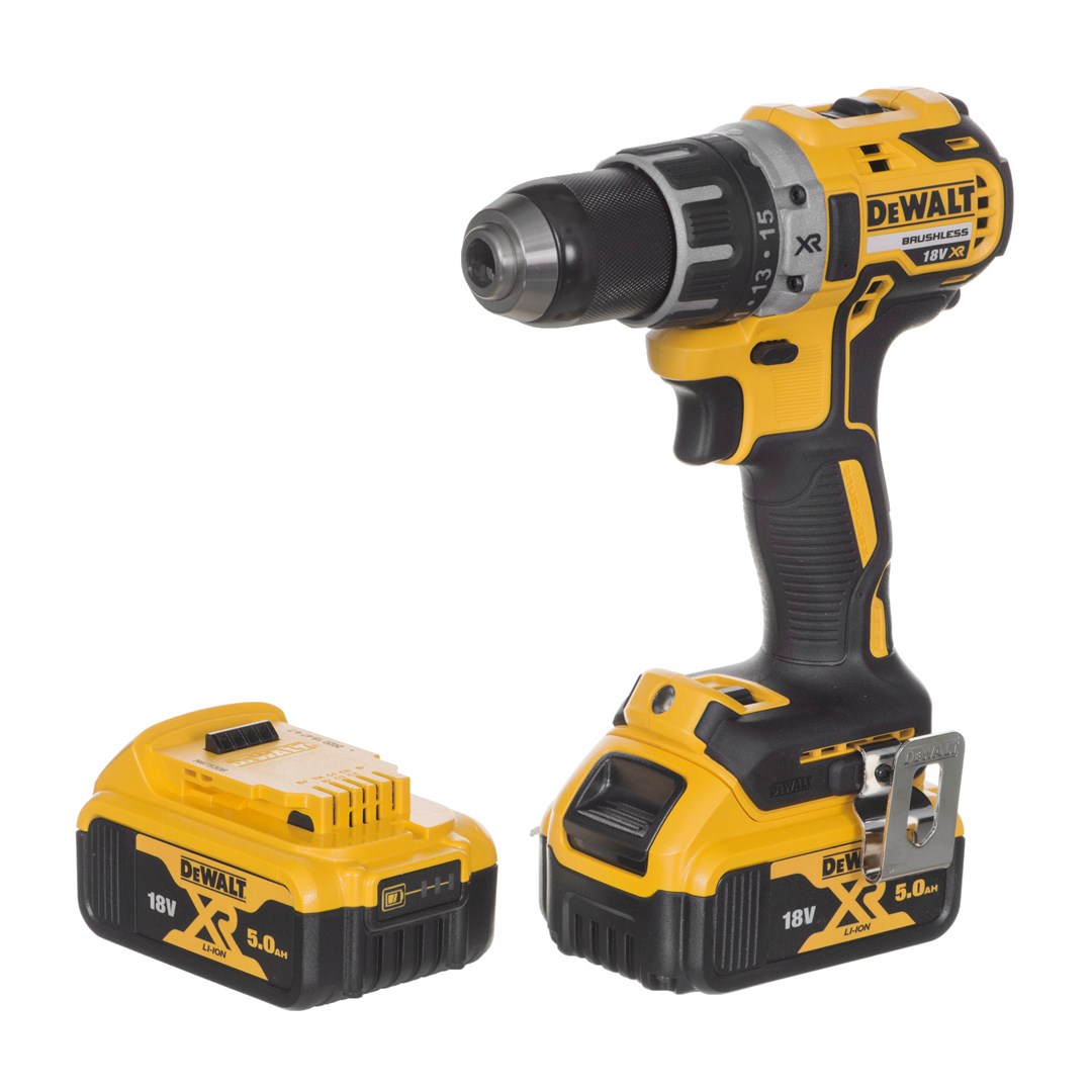DeWALT DCD791P2 drill Black Yellow 1.7 kg
