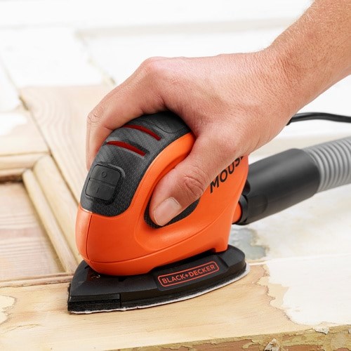 Black & Decker BEW230 Detail sander 11000 RPM Black  Orange 55 W