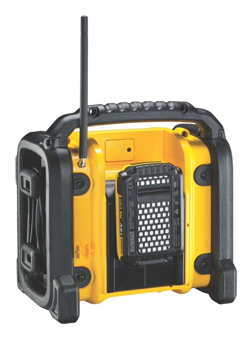 DeWALT DCR020-QW radio Portable Digital Black  Yellow